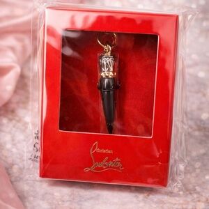 Christian Louboutin Collectible Rouge Louboutin Lipstick Charm | NEW